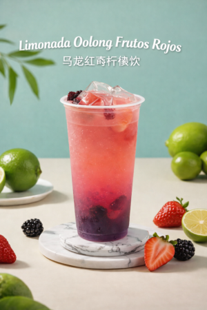 limonada oolong frutos rojos