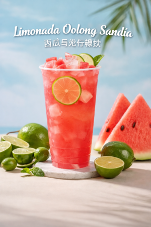 limonada oolong sandia