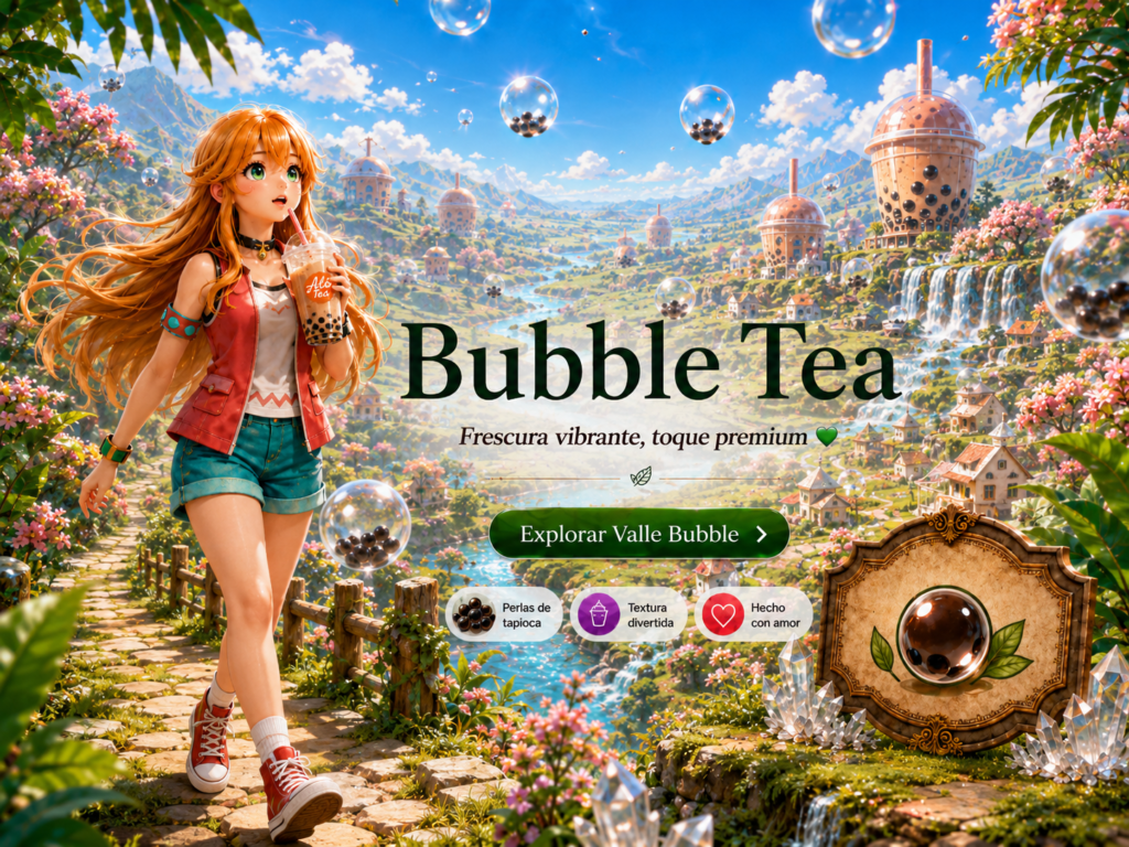 bubble tea caminando